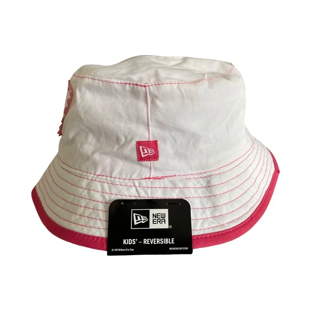 NWT Boston Red Socks Switch Up Hearts Infant Bucket Hat
